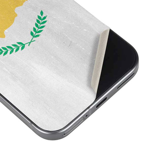 Cyprus Flag Distressed Google Pixel 9 Pro Skin